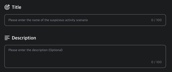 scenario out threshold